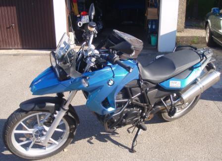 Schulungsfahrzeug der Fahrschule Grunwald - BMW GS 650